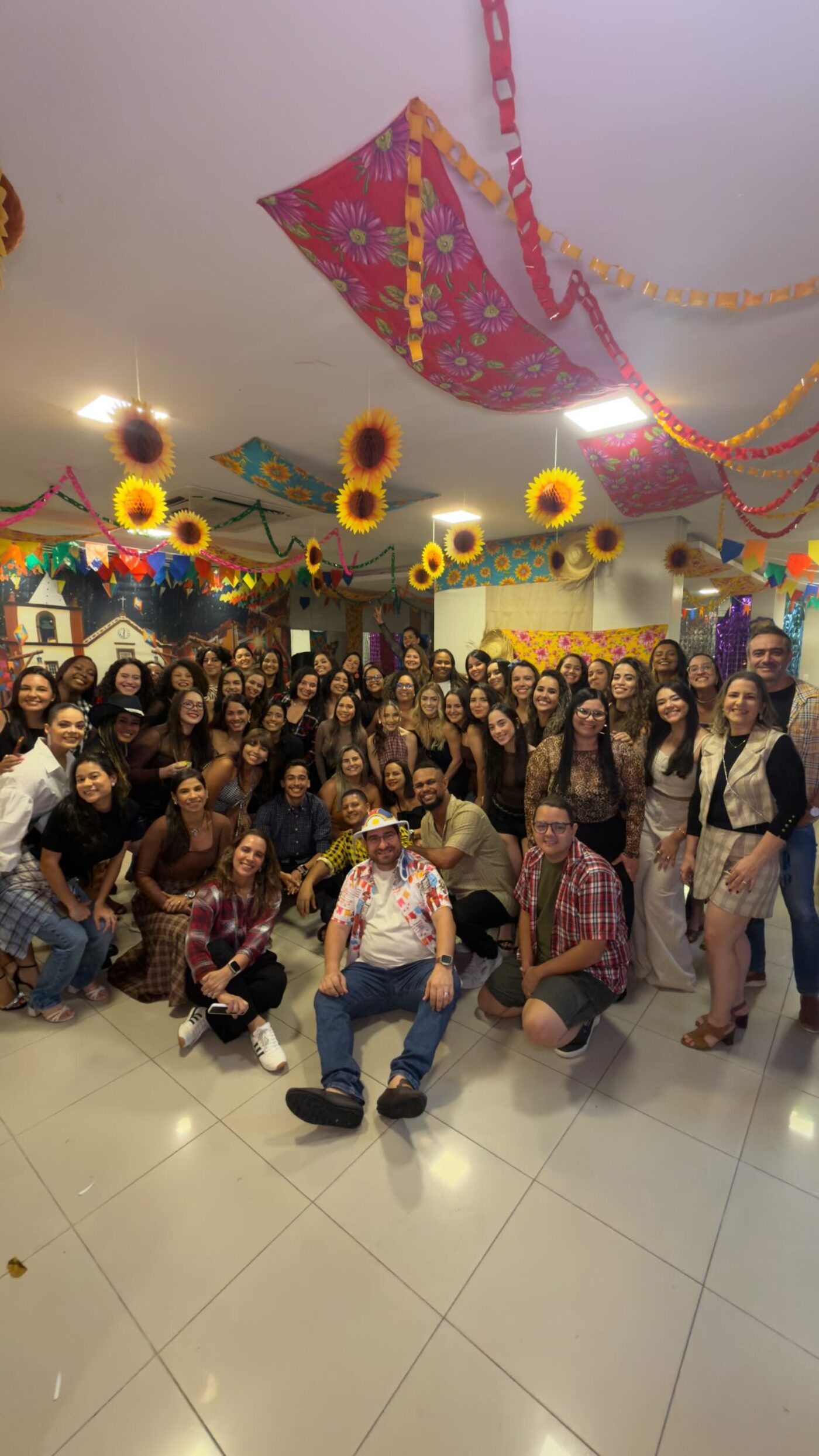 Equipe do Espaço Transformar reunida